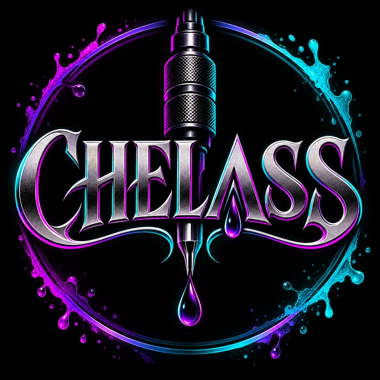 Chelass tattoo supplies logo